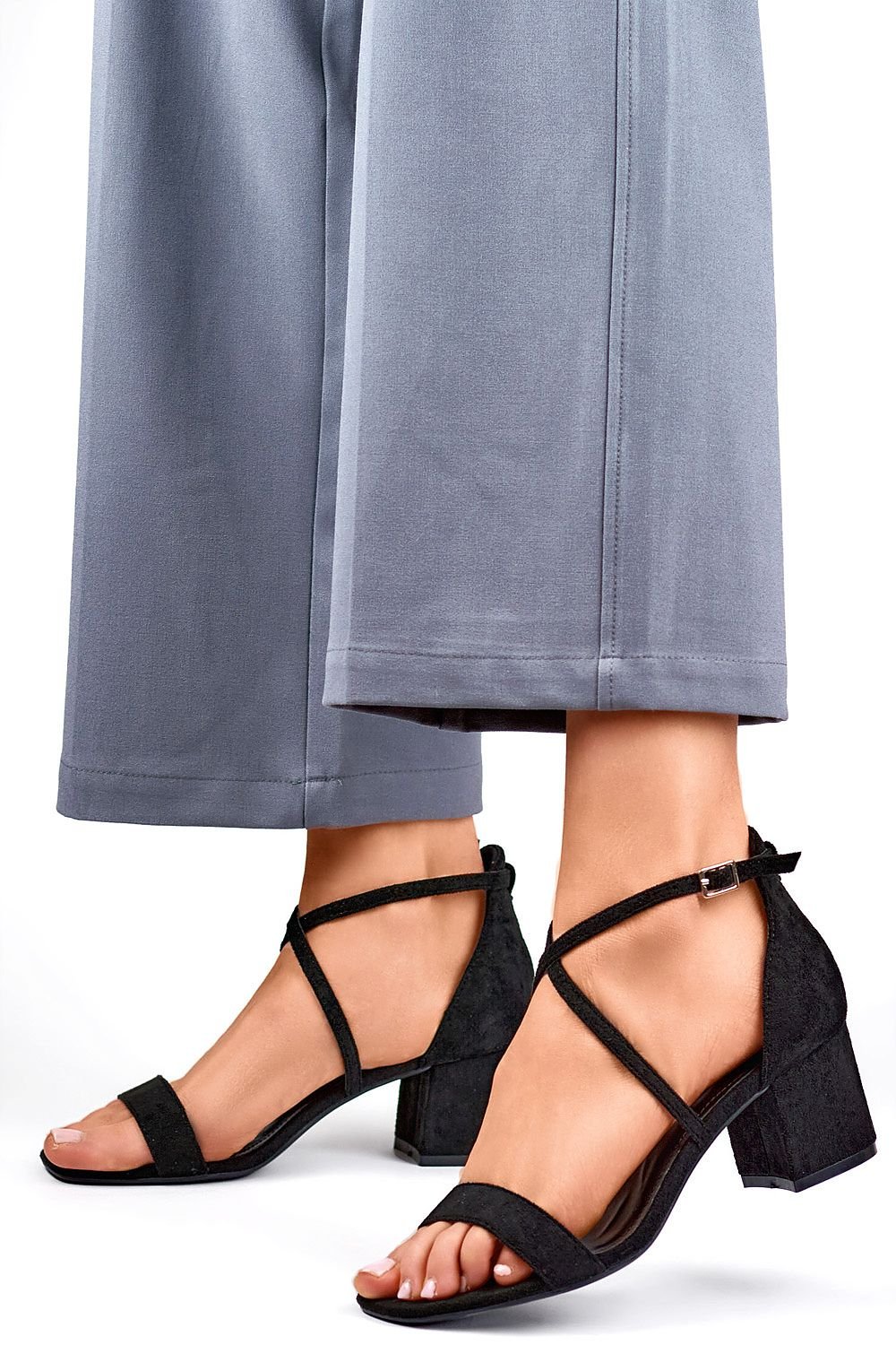 Heel sandals model 194869